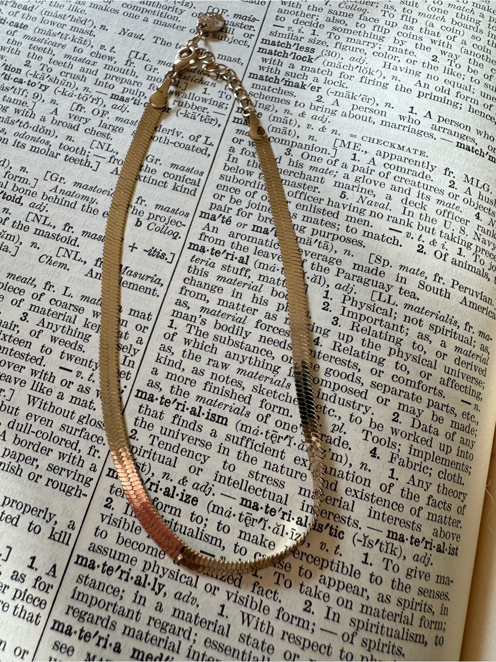 Delicate Gold Fill Chain Anklet